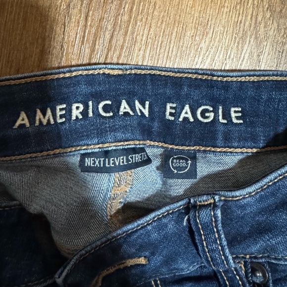 American Eagle Outfitters High Rise Skinny Kick Jeans - Picture 3 of 7